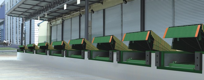 固定登車(chē)橋  